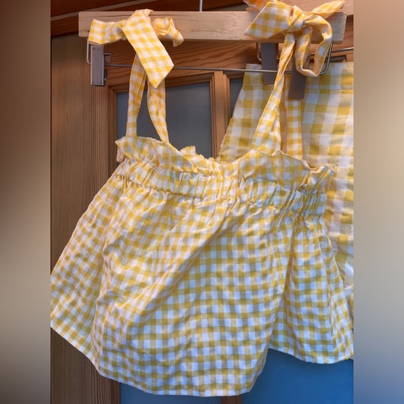 Kos Resort Yellow Gingham Set - Picture 2 of 5